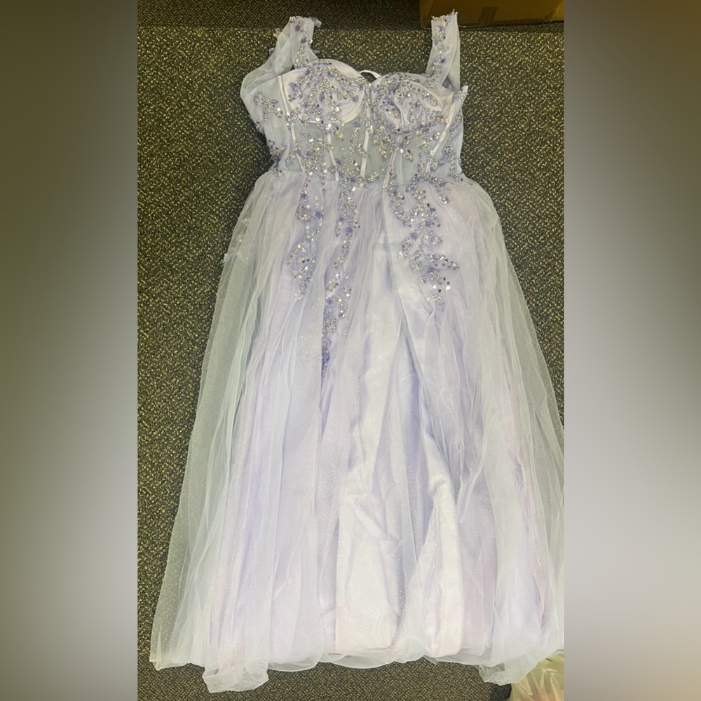 Custom Embroidered Gown